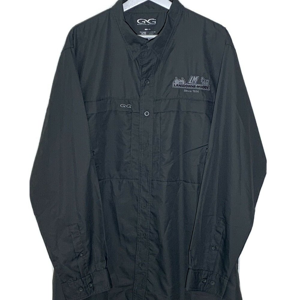 Gameguard Jacket 2XL Olive Green L/S UPF 30+ NWT
